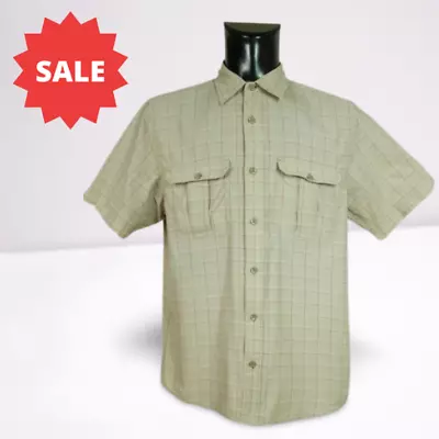 Mens The North Face Shirt  Short Sleeve Nylon Size M Gc #../ • £15.46