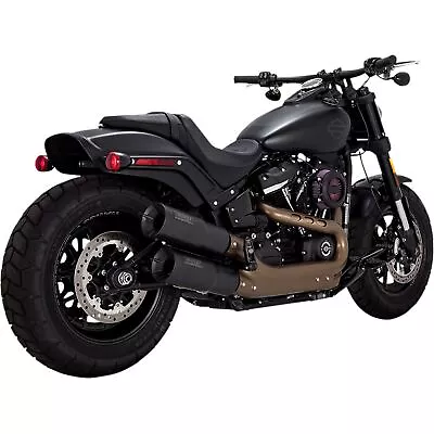 Vance And Hines Black Hi-Output Mufflers 46547 • $599.99