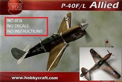 ERTL/HOBBYCRAFT 1/48 (RECESSED) P-40F/L Warhawk HC1417 - GROUP BUILD *READ* • $5.85