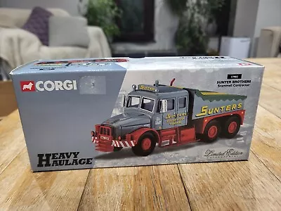 Corgi Heavy Haulage Classics Sunters Scammell Contractor Truck Model 17902 1:50 • £29.90