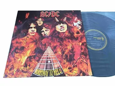 AC/DC Highway To Hell Aussie 1981 Black Label 2nd Press Vinyl LP Record EX • $329