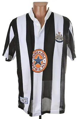 Newcastle 1995/1997 Home Football Shirt Jersey Score Draw Size Xl Reissue • $35.99