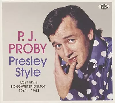 PJ Proby - Presley Style - New CD - I4z • $23.68