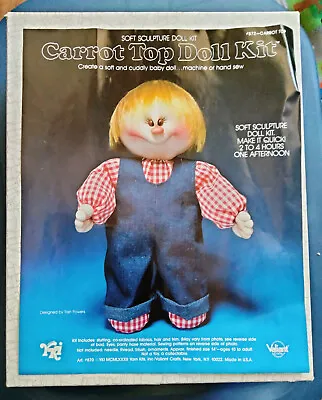 Valient Soft Sculpture Doll Kit #872 Carrot Top 14  - Open Package New Contents • £11.39