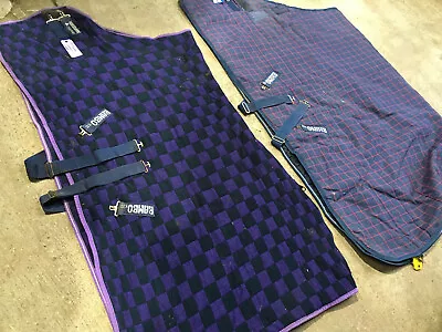 6'  Job Lot Rambo Rhino Stable Rug + Horseware Cooler Travel Sheet Charity Sale • £19.95