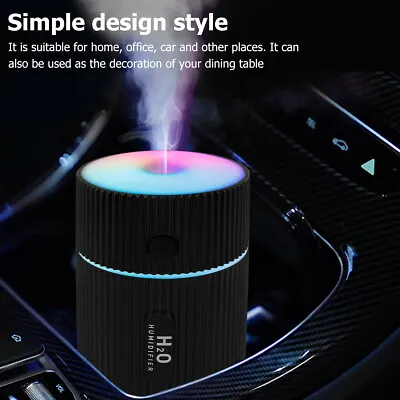 $15.49 • Buy Portable USB Mini Humidifier Car Air Purifier Oil Aroma Diffuser Cool Mist。