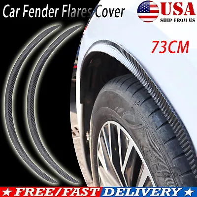 Universal 29  Mud Flaps Car Fender Wheel Arches Flares Extension Wide Protector • $16.99