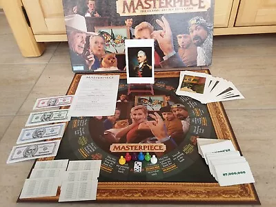 £30.50 • Buy Masterpiece Board Game Classic Art Auction Game 1996 Parker Brothers Complete