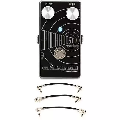 Catalinbread Epoch Boost EP-3 Preamp/Buffer Pedal With Patch Cables • $168