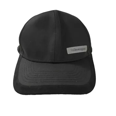 VW Volkswagen Baseball Hat Patch Cap Black Brushed Official Licensed Adjustable • $14.25