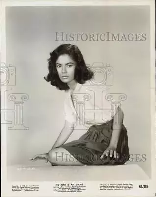1962 Press Photo Barbara Perez Stars In  No Man Is An Island.  - Hpp19544 • $19.99
