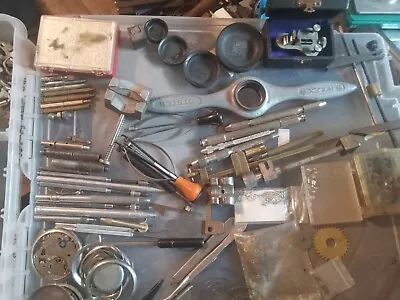 Lot Of Vintage Watchmakers Tools And Parts Switzerland Germany  United States • $300