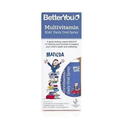 BetterYou Multivitamin Kids Daily Oral Spray - 25ml • £10.44