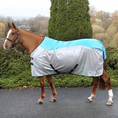 Ventomasta Waterproof Fly Rug Standard Neck Blue • £49.95