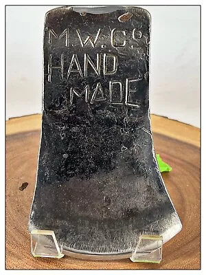 Vintage Marshall Wells Hardware Hand Made Single Bit Axe Head Beautiful Stamping • $66