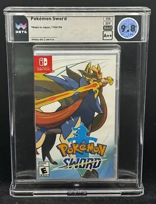 Pokemon Sword Nintendo Switch Sealed New 1st Print WATA 9.8 A++ Graded CGC • $20.50