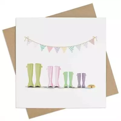 £4.99 • Buy 'Spotty Wellies' Greeting Cards (GC038439)