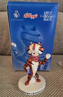 Royal Doulton Kelloggs Frostie Tony The Tiger Figurine Millennium Collectables • £37.50