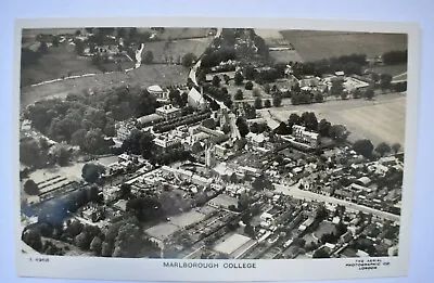 Postcard Marlborough College Wiltshire Real Photo RP Aerial Photographic Co  • £7