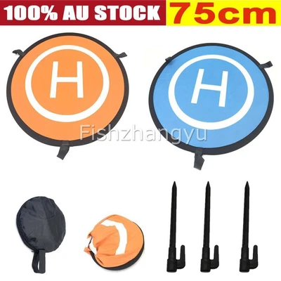 $17.85 • Buy Protective Fast-fold Drone Landing Pad Mat For DJI Mavic Pro 75cm AU STOCK HOT