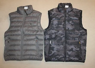 $80 • Buy NEW Polo Ralph Lauren Pony Logo Down Filled Quilted Vest Jacket 