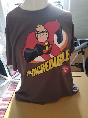 Mens Disney MR INCREDIBLE T-shirt Size L • £14