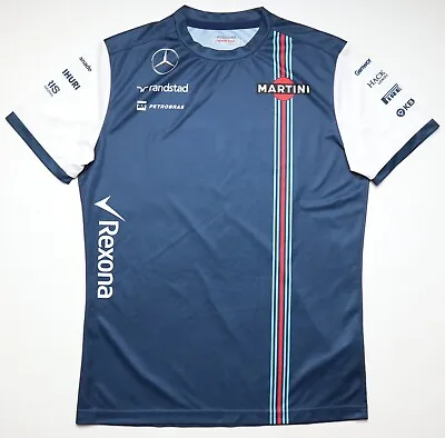 Williams Martini Racing Pit Crew Shirt Jersey Hackett F1 Formula One Men’s M • $59.99