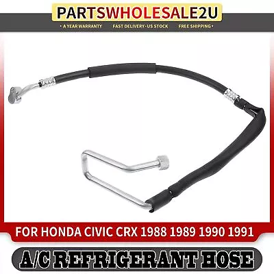 A/C Discharge Line For Honda Civic CRX 1988 1989-1991 Compressor To Condenser • $27.79