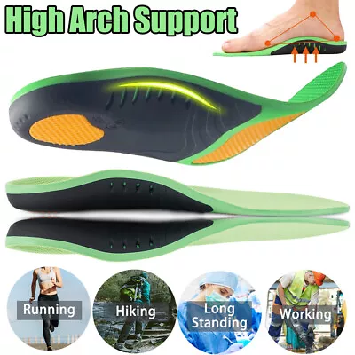 Work Boots Orthopedic Insoles Shoes Insoles Sport Inner Sole Foot Insert Support • £8.99