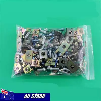 200/Pack Mixed Door Panel Fender Flares Screw Fastener Gasket U Clips Retainers • $24.89