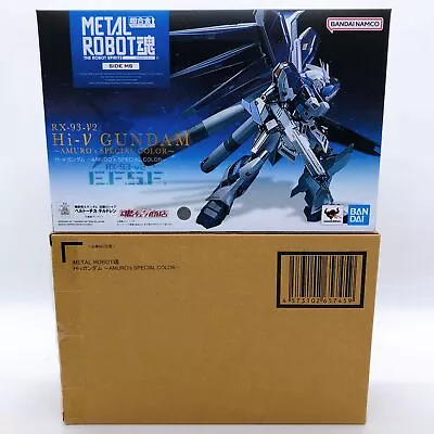 Metal Robot Spirits SIDE MS Hi-v Gundam AMURO’s Special Color Figure Bandai NEW • $195