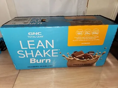(GNC Total Lean) Lean Shake Burn - Chocolate Mocha  (Case Of 12) 14oz Bottles  • $39.99