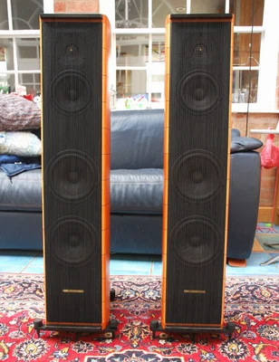 £3295 • Buy Sonus Faber Cremona Very Rare Loud Speakers Italy 650 Exc. Boxed Spikes Strings