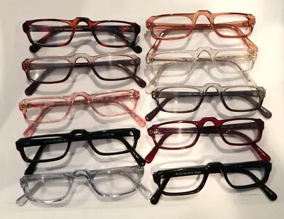 Vintage 10 Pc. Lot ELITE Norwood Assorted Colors 46/26 Eyeglass Frame NOS #S12c • $4.99