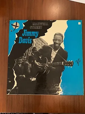 Jimmy Davis Maxwell Street LP Elektra EKL303A Vinyl • $50