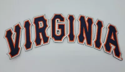 Virginia Cavaliers Embroidered Iron On Split Patch Button Up 13  X 4” Baseball • $9.99