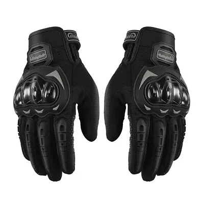 Motorcycle Gloves For Men Women Full Finger Touchscreen Motorbike Riding Gloves • $12.99