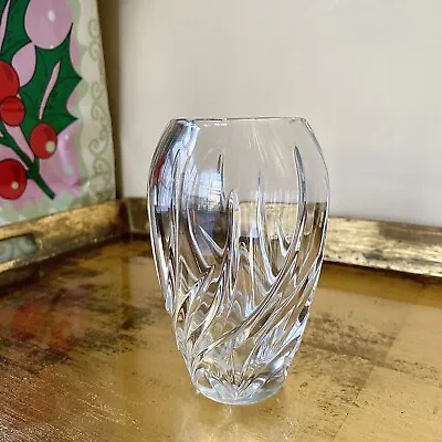 4 1/2” Marquis By Waterford Crystal Bud Posy Vase Wyndmere Collection • $18