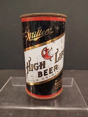 Vintage Flat Top Miller High Life Beer Can Witch Moon • $18