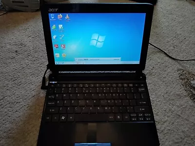 Acer Aspire One NAV50 10.1  Mini Laptop Intel Atom N450 250GB HDD 1GB RAM • $55