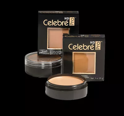 Mehron Celebre HD Pro Quality Cream Foundation Makeup - Choose Your Option • $14.95