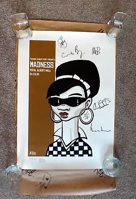 Madness Band Signed Pete McKee Teenage Cancer Trust Ltd Ed Print Free Postage • £299.99