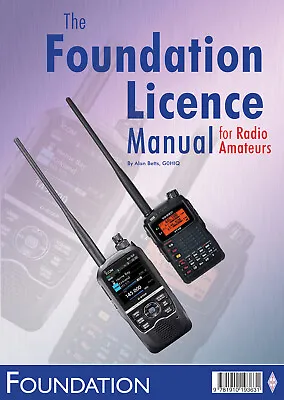 NEW Ed. Foundation Licence Manual For Radio Amateurs - Ham Training & Exam Book • £7.79