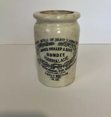 Antique Rare 1862 James Keiller & Son's Dundee Marmalade London Jar • $59