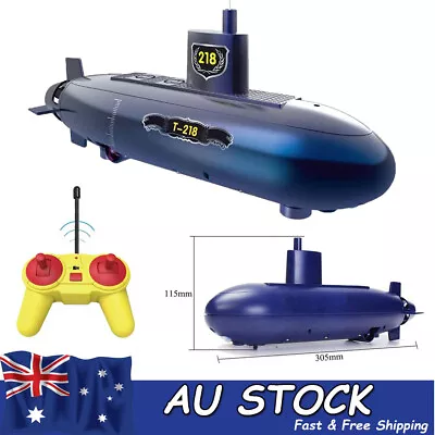 2.4GHz 6CH RC Submarine Remote Control Electric Diving Boat Racing Ship DIY AU • $81.27