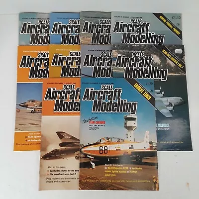 Scale Aircraft Modelling Magazine 1987 Vol 10 # 1 3 4 5 6 7 8 10 11 12 Navy Army • $39.99