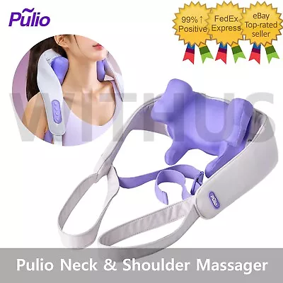 Pulio N001 Neck Shoulder Massager With Heat Deep 4D Kneading Massage Machine • $139.36