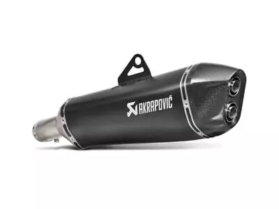 Akrapovic Street Legal Slip-On Muffler Black Titanium BMW F800GS/F650GS/F700GS • $1026.94