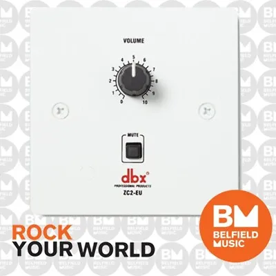 DBX ZC2 Zone Controller Wall-Mounted Programmable ZC-2 - Brand New • $139