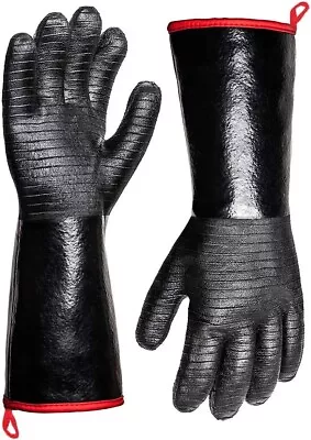 BBQ Gloves Extreme Heat Resistant Gloves For Grill BBQ • $13.53